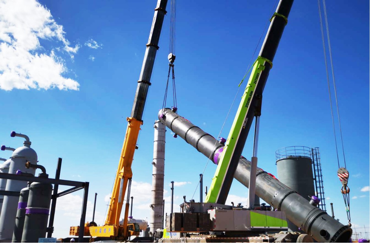 ɽ����Ͷװ�ü��ųн������ɹ��ź�LNG��Ŀ��������װ���