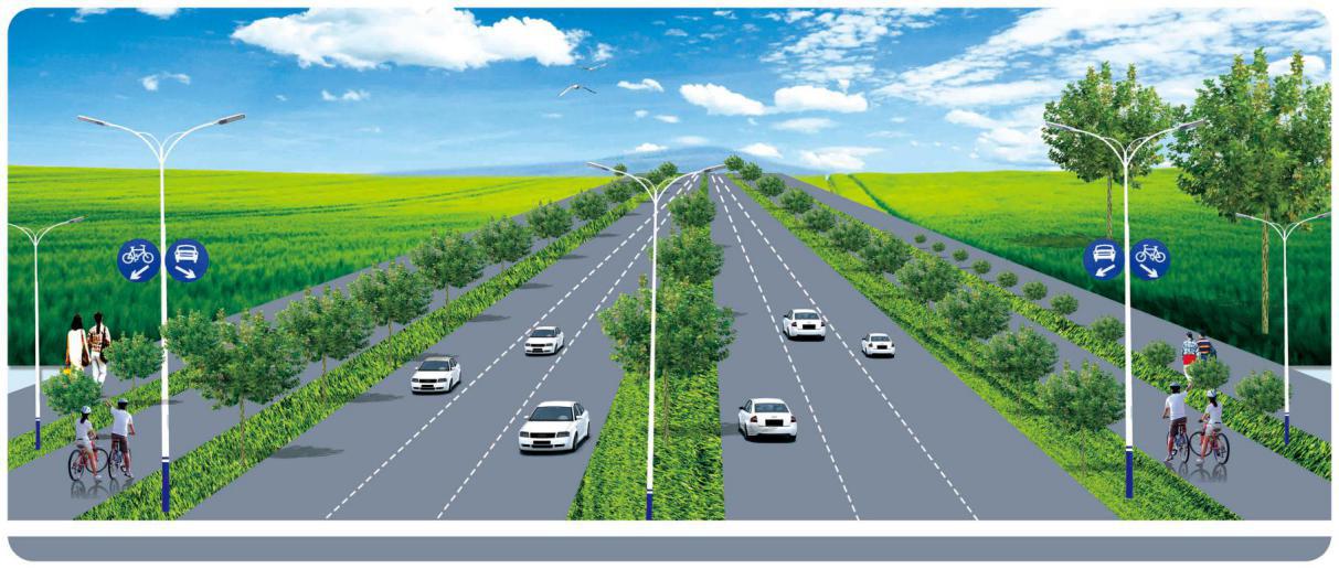 ���Ĵ�����������  ���ֹ������������硱 ����ɽ����Ͷ�������źӽ����򴺽ֱ�����·������Ŀ������Լʩ��